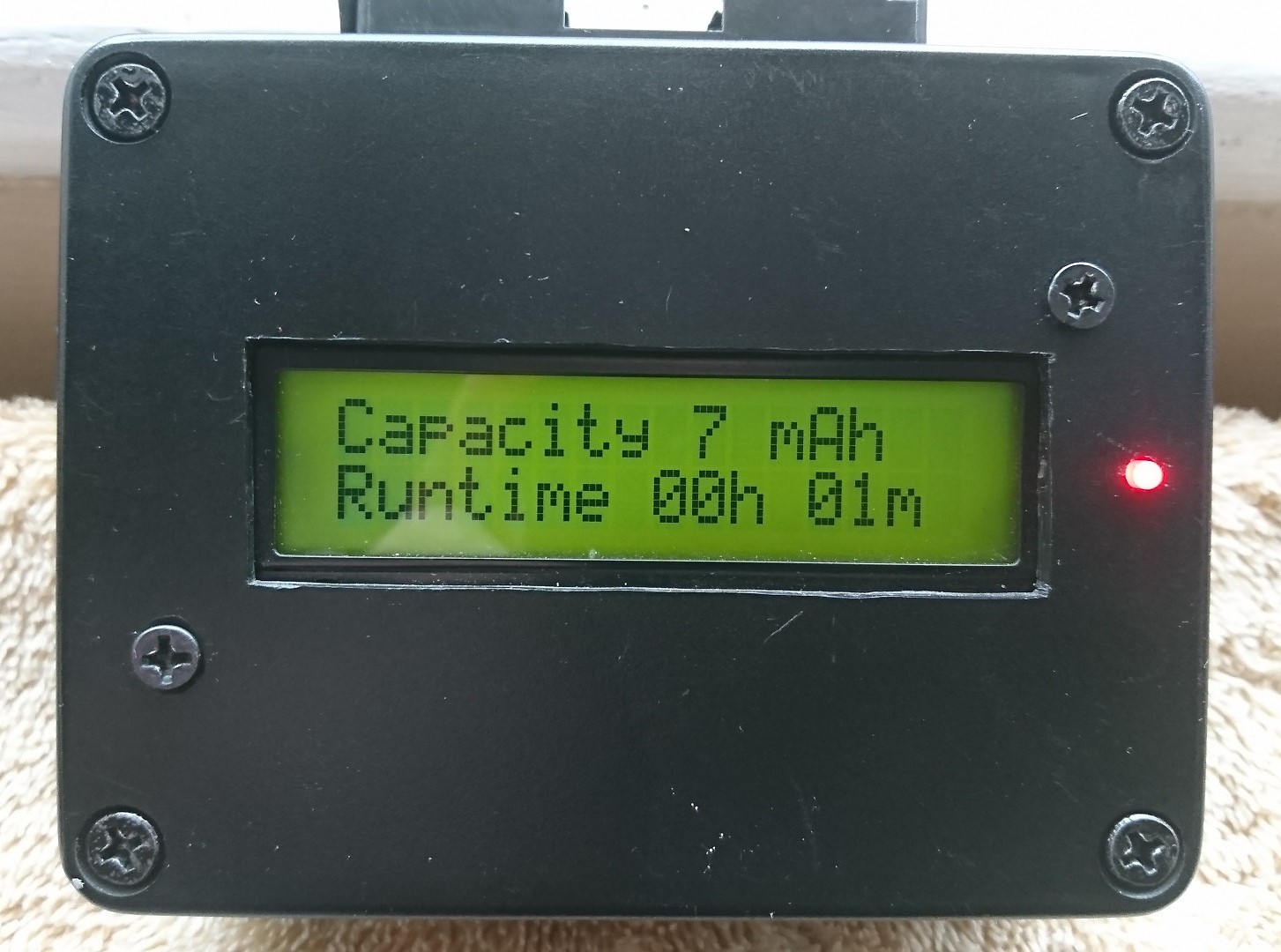 Arduino LCD Battery tester